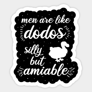 Dodo Wortspiel lustiger Spruch Männer Geschenk Sticker